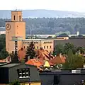 Blick auf Ottonianum und Priesterseminar vom Turm von St. Martin