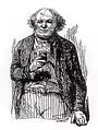 Vater Simar, gemalt von Daumier