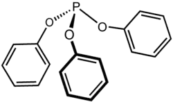 Strukturformel von Triphenylphosphit