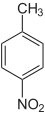 Struktur von P-Nitrotoluol