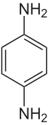 Struktur von P-Phenylendiamin