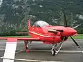 PC-21 auf dem Flugplatz Mollis