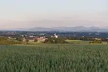 Blick auf Schwanenstadt