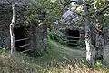 Alte Brunnenhäuser in der Bergwelt um Castanheira da Pera