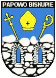 Wappen der Gmina Papowo Biskupie