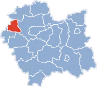 der Powiat Chrzanowski in Kleinpolen