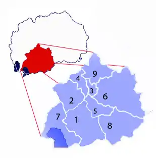 Gemeinden in der Region Pelagonien