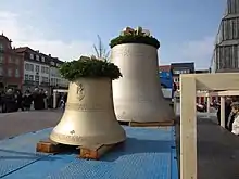 Christus-Friedens-Glocke (e0) & Marien-Glocke (gis1) für den Paderborner Dom (Guss 2017/2018)