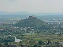 Burg Palanok (Munkács im Königreich Ungarn, heute Ukraine), ab 1726 im Besitz der Familie