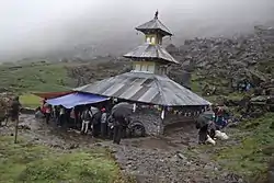 Tempel bei Panch Pokhari