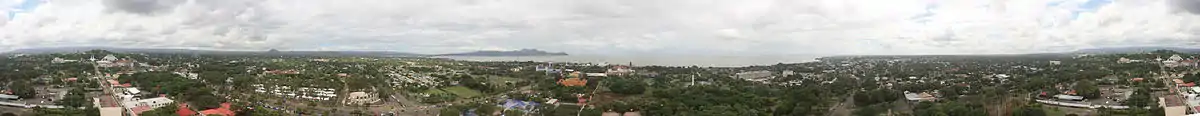 Panoramaansicht von Managua