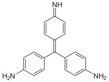 Struktur von Parafuchsin