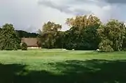 Die große Wiese im Park,Blick nach Norden