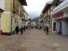 Fußgängerzone in Chiquinquirá