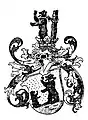 Wappen derer von Perbandt, gezeichnet von Adolf Matthias Hildebrandt