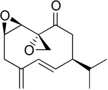 Strukturformel von Periplanone B