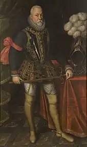 Fürst Peter Ernst I. von Mansfeld (1517–1604), spanischer Statthalter in Luxemburg und den Niederlanden