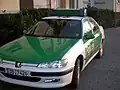 Streifenwagen Peugeot 406