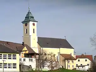 Die Pfarrkirche von St. Roman