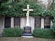 Familiengrab Dessauer, Altstadtfriedhof Aschaffenburg