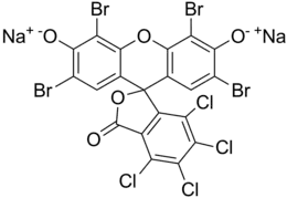 Ältere Strukturformel von Phloxin