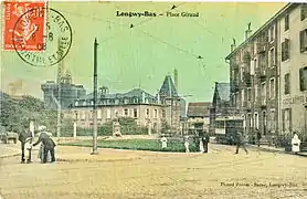 Comptoir-Gebäude am Place Giraud, Longwy Bas, vor 1914