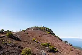 Gipfelkreuz von der Aussichtsplattform im Nordwesten