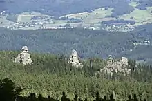 Die Pilger aus dem Blick einer Kamera