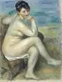 Pierre-Auguste Renoir:Nadende, 1882, Privatsammlung