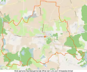 Pierre-de-Bresse mit seinen Nachbarorten