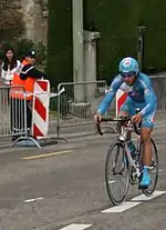 Pierre Drancourt beim Prolog der Tour de Romandie 2007