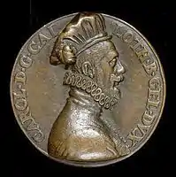 Medaille Karls II. von Lothringen, 1572, National Gallery of Art, Washington.