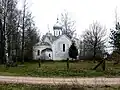 Seit 1964 leerstehende Russisch-Orthodoxe Peter-Pauls-Kirche in Tooni