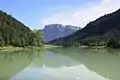 Pillersee, Blick nach Norden, im Hintergrund die Steinplatte