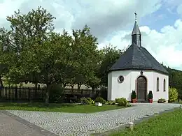 Wendelinuskapelle in Pinsweiler, Saarland (erbaut 1992)