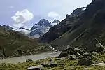 Silvretta-Stausee mit dem Piz Buin