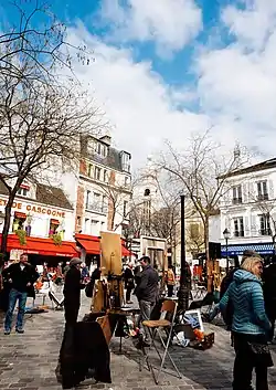 Place du Tertre, März 2019