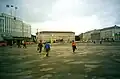 Siegesplatz in Kaliningrad mit Nordbahnhof ca. 2002