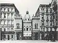 Synagoge Leopoldsgasse in Wien, eingeweiht 1893, zerstört 1938; alte Postkarte mit idealisierter Ansicht