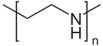 Strukturformel von unverzweigtem Polyethylenimin