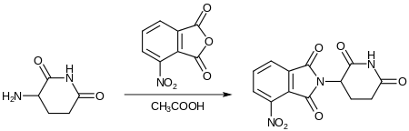 Pomalidomid-Synthese Schritt 3