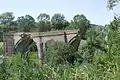 Brückenruine Ponte a Macereto bei San Lorenzo a Merse (Monticiano/Murlo)