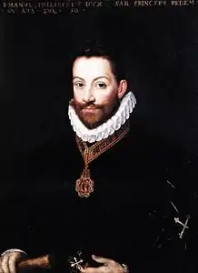 Emanuel Philibert1553–1580