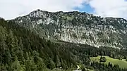 Lage der Höhle am Westrand des Olševa Bergmassivs