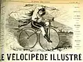 Le Vélocipède illustré (1. April 1869)