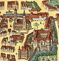 Merian-Stadtplan Stuttgart, 1634 → Bildkommentar.