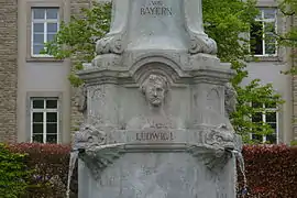 Ludwig I. (vorne)