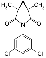 Strukturformel von Procymidone