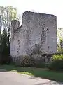 Ruine des sog. Sarazenenturms (Tour Sarrazine)