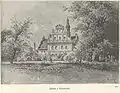 Schloss Brunnersdorf/ Prunerov im Jahre 1896